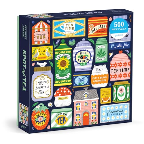 Spot of Tea 500 Piece Puzzle Spot of Tea 500 Piece Puzzle von Galison