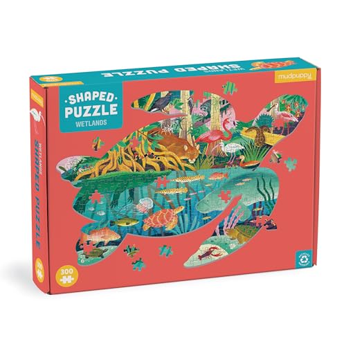 Wetlands 300 Piece Shaped Scene Puzzle von MudPuppy