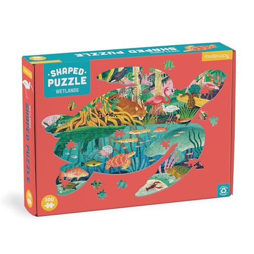 Wetlands 300 Piece Shaped Scene Puzzle von MudPuppy