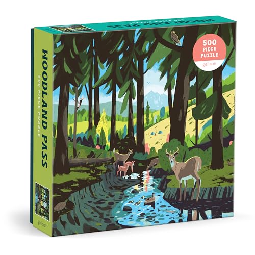 Woodland Pass Puzzle: 500 Pieces von Galison