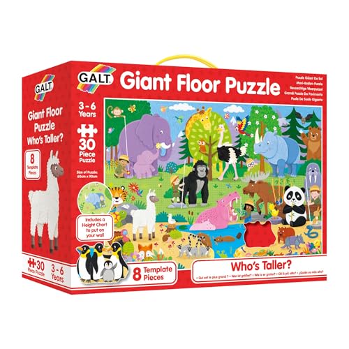 Galt Toys 1005527 Tiere GAINT Floor Puzzle Who's Werkstatt von Galt