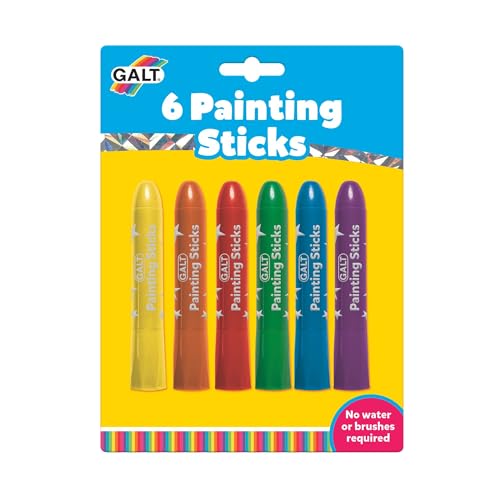 Galt Toys, 6 Painting Sticks, Kids Painting Sticks, Ages 3 Years Plus von Galt