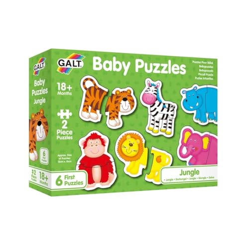 Galt Toys, Baby Puzzles - Jungle, Jigsaw Puzzles for Kids, Ages 18 Months Plus von Galt