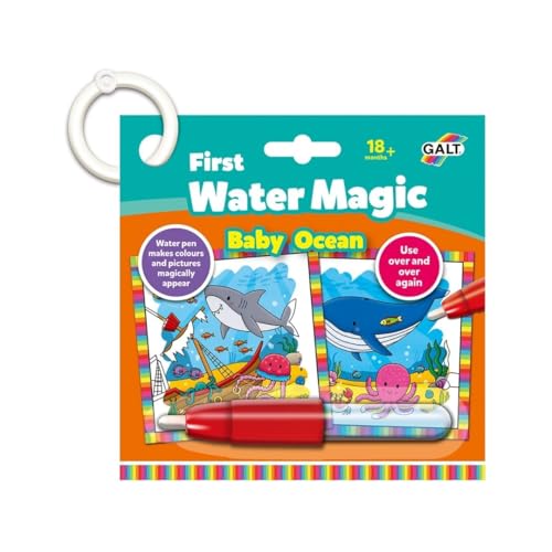 Galt Toys, First Water Magic - Baby Ocean, Kids Colouring Book, Ages 18 Months Plus von Galt