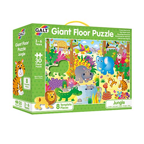Galt Toys, Giant Floor Puzzle - Jungle, Floor Puzzles for Kids, Ages 3 Years Plus von Galt
