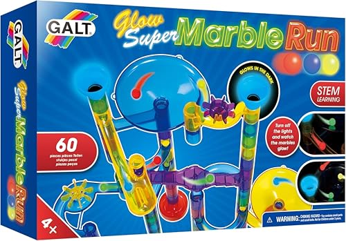 Galt Toys, Glow Super Marble Run, Construction Toy, Ages 4 Years Plus von Galt