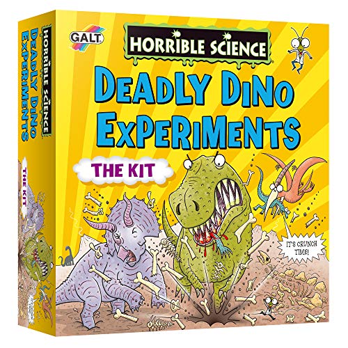 Galt Toys, Horrible Science - Deadly Dino Experiments, Science Kit for Kids, Ages 8 Years Plus von Galt