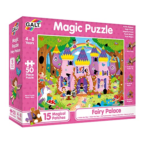 Galt Toys, Magic Puzzle - Fairy Palace, Magic Jigsaw Puzzle, Ages 4 Years Plus von Galt