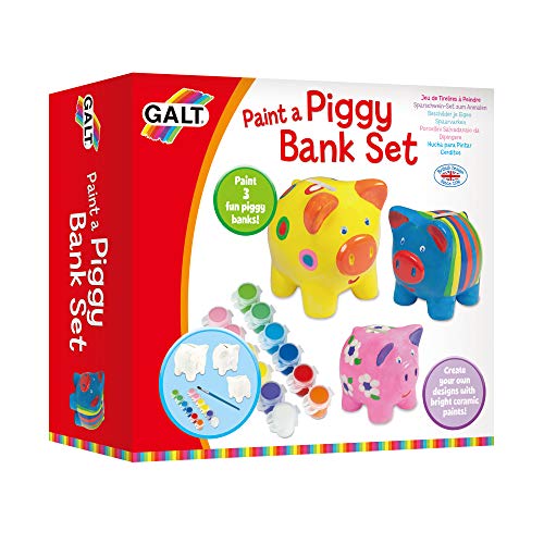 Galt Toys, Paint a Piggy Bank Set, Kids Craft Kits, Ages 5 Years Plus von Galt