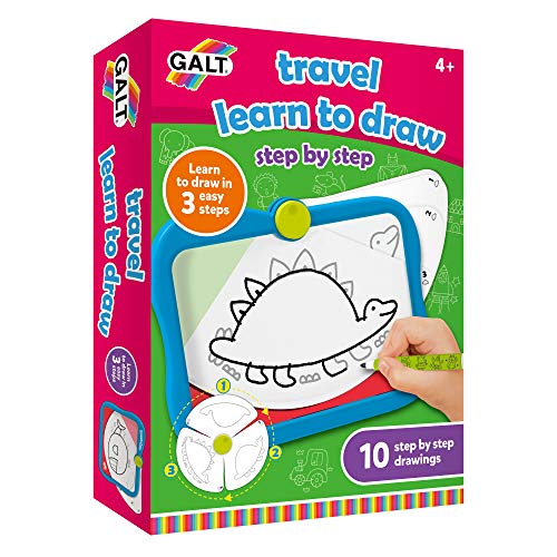 Galt Toys, Travel Learn to Draw, Step by Step Drawing Toy, Ages 4 Years Plus von Galt