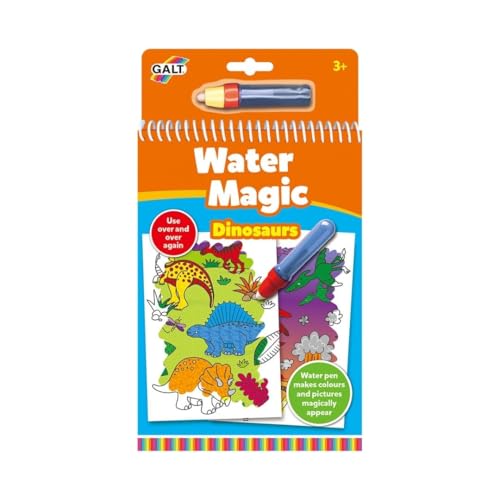 Galt Toys, Water Magic - Dinosaurs, Colouring Books for Children, Ages 3 Years Plus von Galt