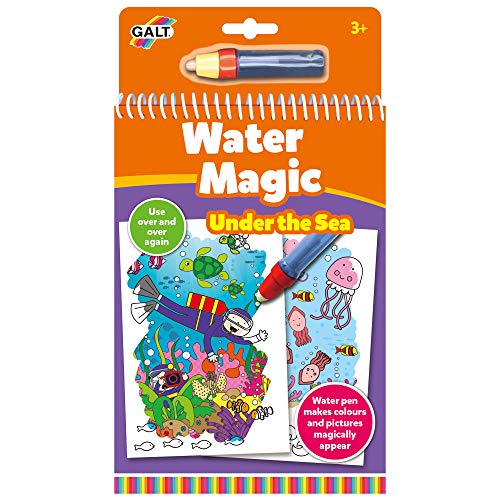 Galt Toys, Water Magic - Under The Sea, Colouring Books for Children, Ages 3 Years Plus von Galt