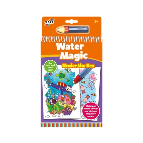 Galt Toys, Water Magic - Under The Sea, Colouring Books for Children, Ages 3 Years Plus von Galt