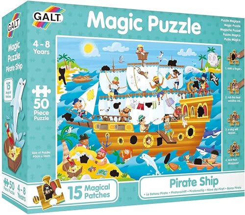 Galt roduct ID: B007ST0MCM 1003850 Piratenschiff Magisches Puzzle, Multi von Galt