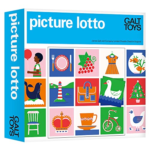 Galt Toys, Picture Lotto, Classic Picture Lotto Game for Children, Ages 4 Years Plus von Galt