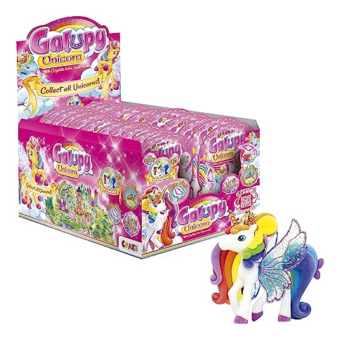 GALUPY Einhorn | Komplette Sammlung Sammelfigur Einhorn - 24x Einhorn Spielzeug von Galupy