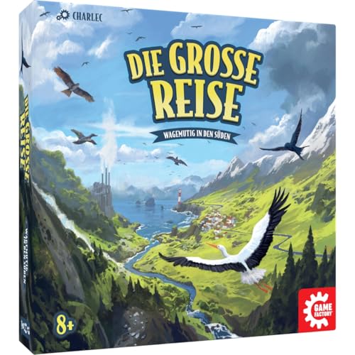 Game Factory 646042 Die Große Reise, Wettfliegen mit Nervenkitzel, Familienspiel für 2-8 Spieler, ab 8 Jahren, Brettspiel Game Factory 646042 Die Große Reise, Wettfliegen mit Nervenkitzel, Familienspiel für 2-8 Spieler, ab 8 Jahren, Brettspiel von Game Factory