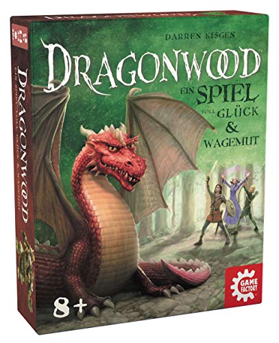 Game Factory 646213 Dragonwood, ein Spiel voll Glück und Wagemut, Kartenspiel für Freunde und Familie, für Kinder ab 8 Jahren von Game Factory