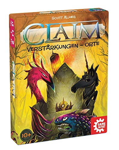 Game Factory 646263 Claim, Kartenspiel, Stichspiel Erweiterung, Verstärkung Orte von Game Factory