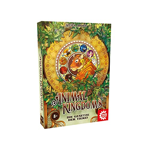 Game Factory 646286 Animal Kingdoms, Familienspiel, Gesellschaftsspiel für Erwachsene und Kinder ab 8 Jahren, Brettspiel, Mehrheitenspiel von Game Factory