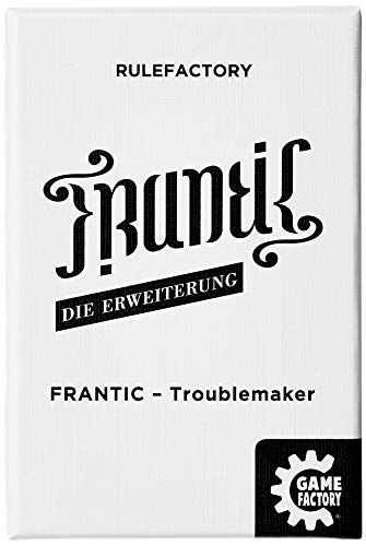 Game Factory "646238 Frantic-Troublemaker""Die Erweiterung"" Spielerweiterung, schwarz, weiß" von Game Factory