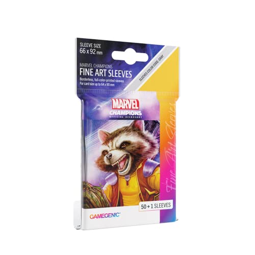 Gamegenic, Marvel Champions FINE ART - Rocket Raccoon von Gamegenic