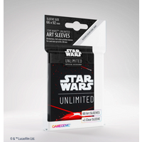 ASMODEE GGS15032 Gamegenic Star Wars Unlimited Art Sleeves - Space Red von Gamegenic