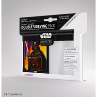 ASMODEE GGS15033 Gamegenic Star Wars Unlimited Art Sleeves Double Sleeving von Gamegenic