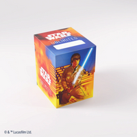 ASMODEE GGS25107 Gamegenic Star Wars: Unlimited Soft Crate - Luke/Vader von Gamegenic