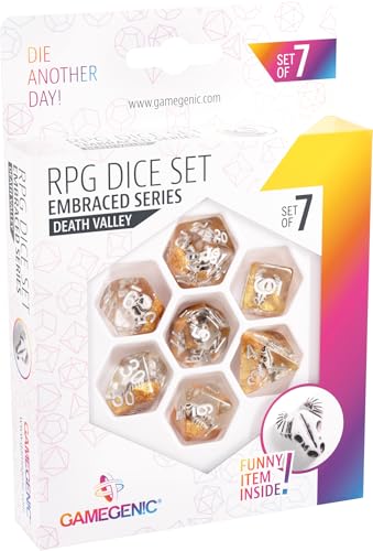 Gamegenic, Embraced Series - Death Valley - RPG Dice Set Gamegenic, Embraced Series - Death Valley - RPG Dice Set von Gamegenic