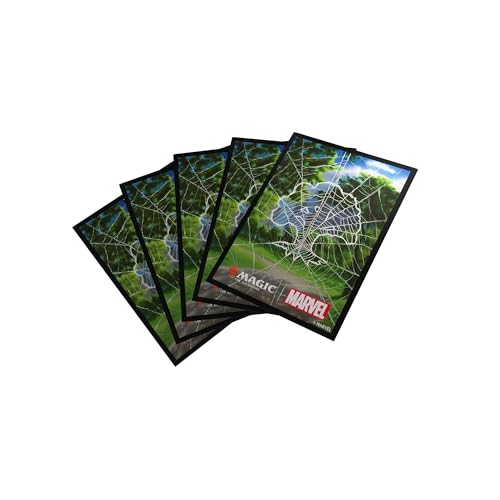 Gamegenic, Magic: The Gathering – Marvel's Spider-Man Premium Art Sleeves – Spider-Man Forest, 105 Sleeves pro Packung Gamegenic, Magic: The Gathering – Marvel's Spider-Man Premium Art Sleeves – Spider-Man Forest, 105 Sleeves pro Packung von Gamegenic