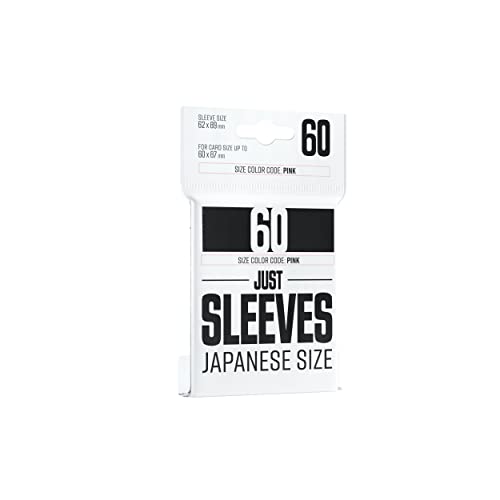 Gamegenic, Just Sleeves - Japanese Size Black, Size Color Code: Pink von Gamegenic