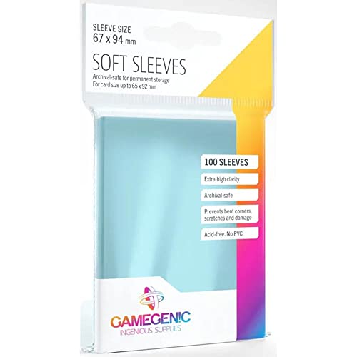 Gamegenic Soft Sleeves (100-Pack) von Gamegenic