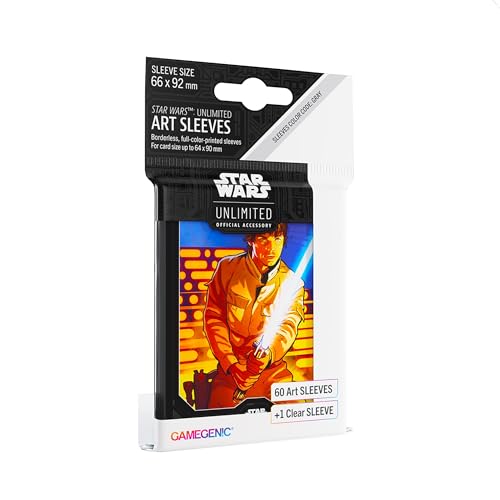 Gamegenic, Star Wars: Unlimited Art Sleeves – Luke Skywalker von Gamegenic