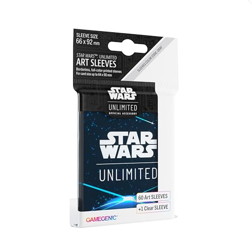 Gamegenic, Star Wars: Unlimited Art Sleeves – Space Blue von Gamegenic