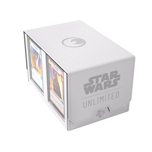 Gamegenic, Star Wars: Unlimited Double Deck Pod (White/Black) von Gamegenic