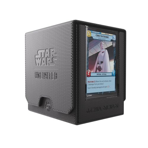 Gamegenic, Star Wars: Unlimited Twin Suns Deck Pod – Black von Gamegenic