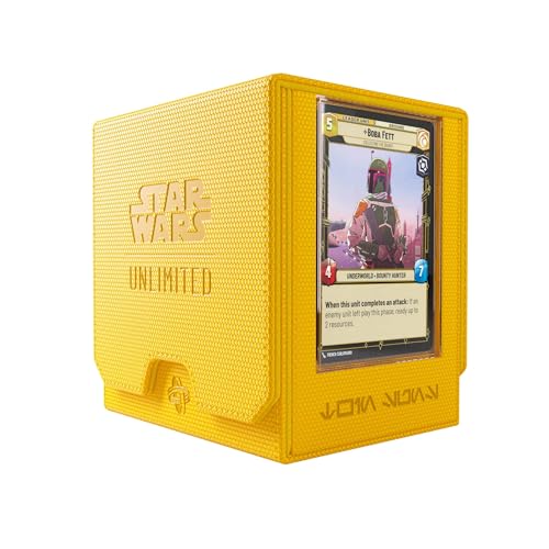 Gamegenic, Star Wars: Unlimited Twin Suns Deck Pod – Yellow von Gamegenic