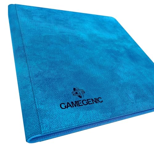 Gamegenic GGS31022ML Zip-Up Album (24-Pocket), Blue von Gamegenic