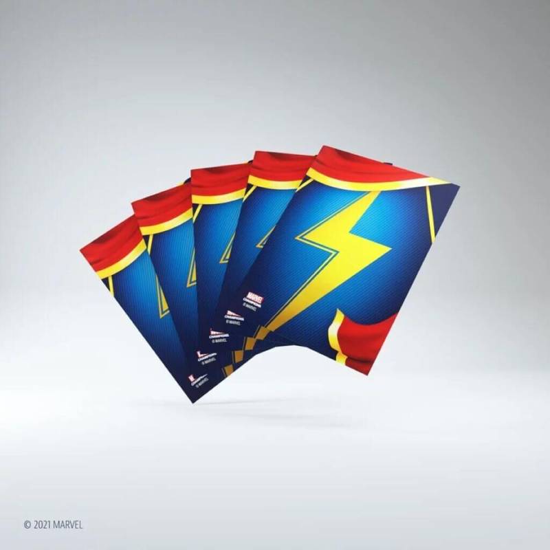 Marvel Champions Art Sleeves - Ms. Marvel (50 Sleeves)