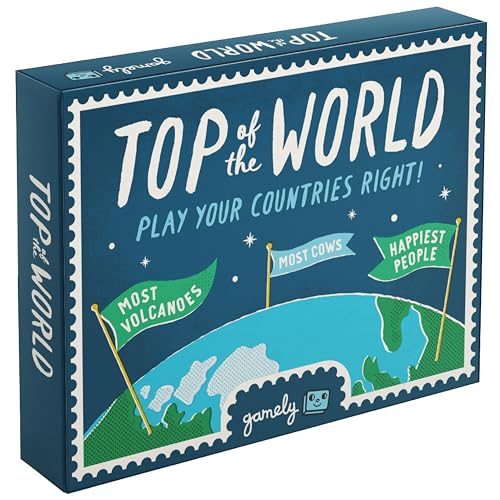 TOP of The World - Das Globe-Trotting-Spiel der Top 10er im Taschenformat Reisen Sie die Welt in diesem Spiel aus Wissen, Strategie & handwerklichem Rätselraten. (Englisch) von Gamely