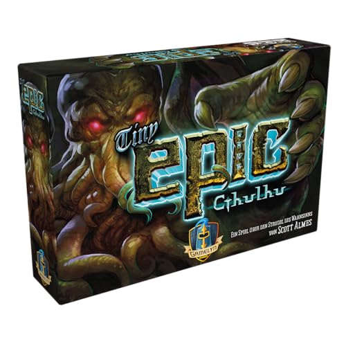 Gamelyn Games, Tiny Epic: Cthulhu, Grundspiel, Kennerspiel, Brettspiel, 1-4 Spieler, ab 14 Plus Jahren, 45 Minuten, Deutsch Gamelyn Games, Tiny Epic: Cthulhu, Grundspiel, Kennerspiel, Brettspiel, 1-4 Spieler, ab 14 Plus Jahren, 45 Minuten, Deutsch von Gamelyn Games