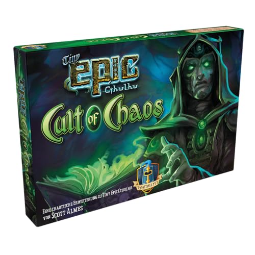 Gamelyn Games, Tiny Epic: Cthulhu – Cult of Chaos, Erweiterung, Kennerspiel, Brettspiel, 1-4 Spieler, ab 14 Plus Jahren, 45 Minuten, Deutsch Gamelyn Games, Tiny Epic: Cthulhu – Cult of Chaos, Erweiterung, Kennerspiel, Brettspiel, 1-4 Spieler, ab 14 Plus Jahren, 45 Minuten, Deutsch von Gamelyn Games
