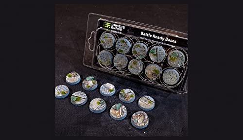 Gamers Grass Urban Warfare 25mm Round - 10 Stück, bereits bemalt, für Tabletop Gaming Accessory, geeignet für Teenager und Erwachsene bis 20 Jahre von Gamers Grass