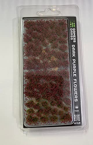 Gamers Grass Dark Purple Flowers (6mm), Shape: Wild von Gamers Grass