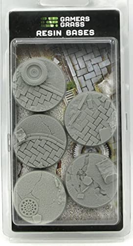 Gamers Grass - Urban Warfare 5Stk. Resin Bases, Rund 40mm von Gamers Grass