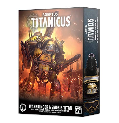 Adeptus Titanicus Games Workshop Warbringer Nemesis Titan with Quake Cannon von Games Workshop