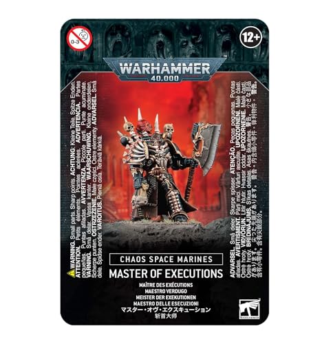 Games Workshop - Chaos Space Marines Master of Executions - Tabletop-Spiel - 12+ von Games Workshop