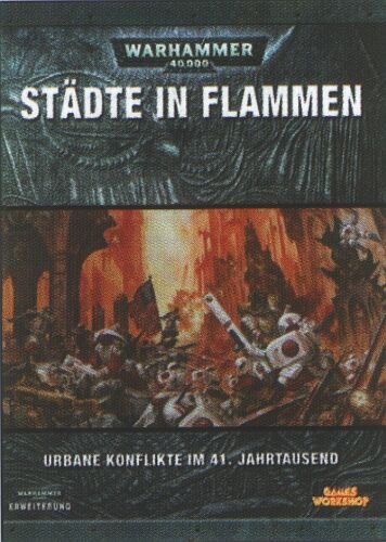 Codex Städte in Flammen von Games Workshop