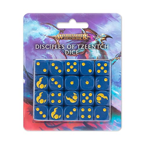 DISCIPLES OF TZEENTCH DICE von Games Workshop